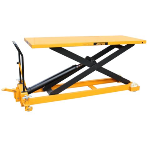 AYERBE - 583940 - Mesa hidráulica accionamiento manual capacidad 1000 kilos - AY-1000-MH 2035 mm (1/3)