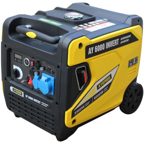 AYERBE - 5430425 - Grupo Electrógeno AY-6000 Inverter Arranque Eléctrico