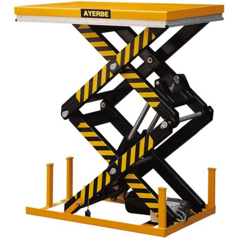 AYERBE - 584160 - Mesa Electrohidráulica 0,8T/4M - AY-4020-EMH DOBLE TIJERA (1/3)