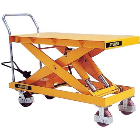 AYERBE - 580090 - Mesa hidráulica accionamiento manual capacidad 1500 kilos - AY-1500-MH