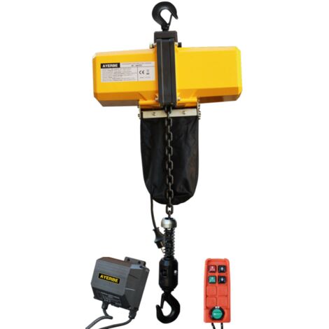 AYERBE - 588035 - Elevador Eléctrico Cadena AY-1000 EC Mando Inalámbrico