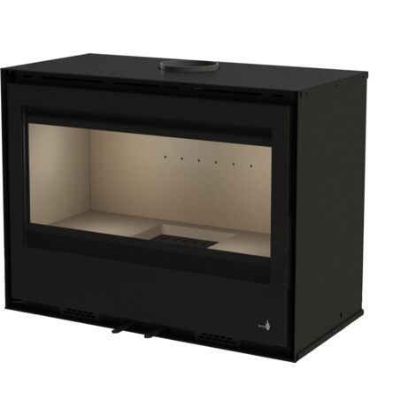 TERMOFOC - Estufa de Leña Insertable con Turbina Modelo LAGOS C595 de 6,5 kW (1/5)