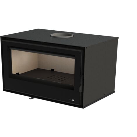 TERMOFOC - Estufa de Leña Insertable con Turbina Modelo VISEU C895 de 9 kW (1/5)