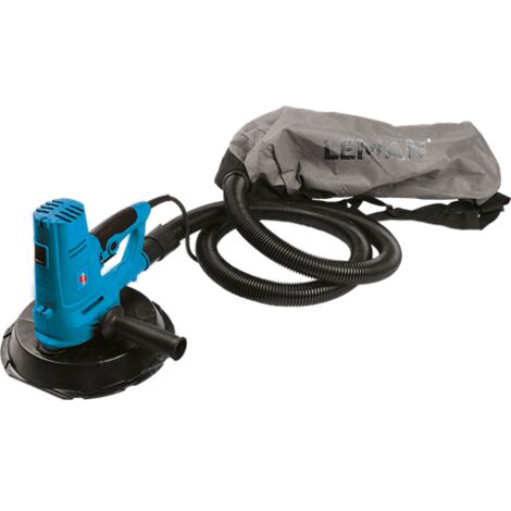 LEMAN - Lijadora de Pared LOPOM226, 225 mm, Motor 900 W, Velocidad Variable, Sistema de Aspiración Integrado