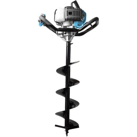 LEMAN - Ahoyadora Térmica LOTAR052, 52 cm³, 1700 W, Brocas Ø 300 mm Máx, Motor 2 Tiempos Refrigerado por Aire
