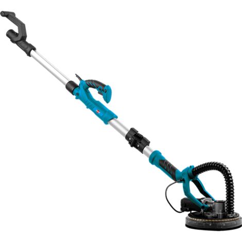 LEMAN - Lijadora de Pared y Techo LOPOG226 con LED, 225 mm, Motor 750 W, Brazo Telescópico, Velocidad Variable