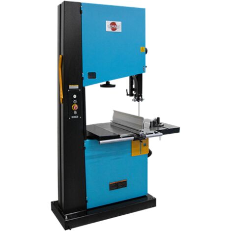 LEMAN - Sierra de Cinta para Metal Trifásica SRU601T con Potente Motor de 1500 W y Hoja de 2085 mm - Corte Preciso a 90° y 45°