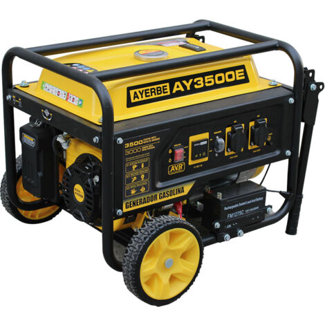 Generador gasolina 3500 W con motor Kiotsu OHV Stage V arranque eléctrico y AVR cobre (1/2)