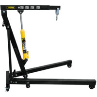 Grúa de Garaje 2 TN Elevación 2240 mm Reforzada Plegable Profesional
