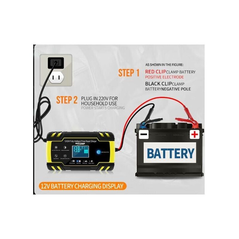 Testeur SC POWER pour batterie et système de charges/démarrage 12V/24V
