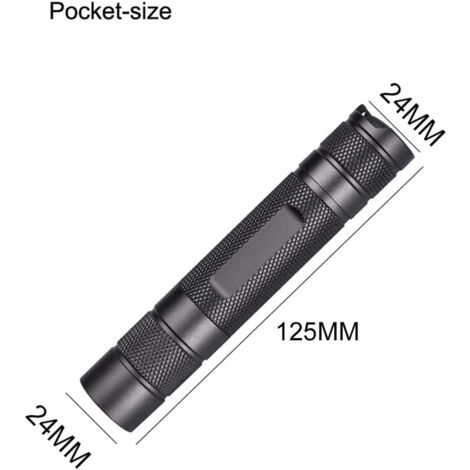 Lampe de poche UV 365nm Lumière UV noire Lampe UV professionnelle Lampe rechargeable Durcissement Colle UV Scorpion Photographie Vérification de la monnaie