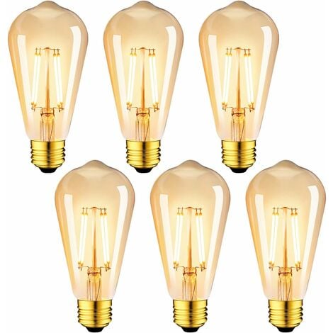 Ampoule LED PARIS - E27 - Intensité moyenne - Blanc chaud - 4W