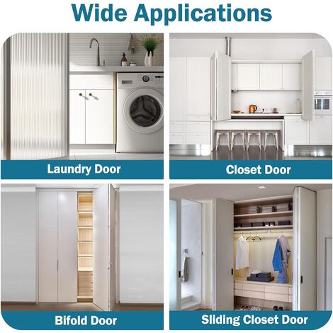 Kit De Réparation De Porte Pliable - 4 Ensembles De