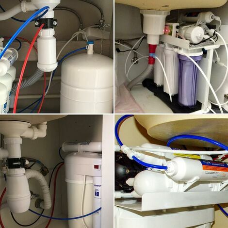 Raccord de tuyau, universal réfrigérateur & congélateur (style américain) -  6 mm (droite)