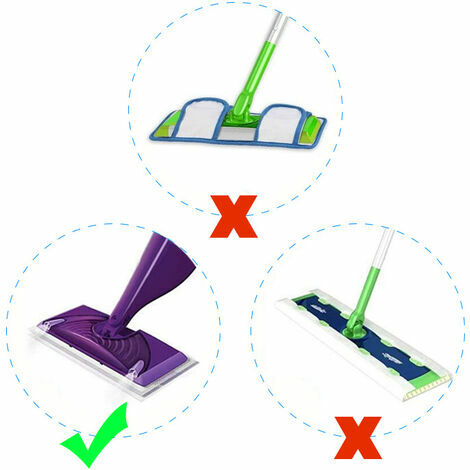 4 Remplacement Lingettes Reutilisable pour Swiffer WetJet Spray Balais  Lavables en Microfibre pour le Nettoyage des Sols(Bleu (4pcs)) (B) :  : Cuisine et Maison