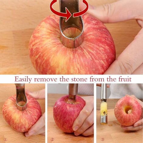 Couteau À Découper 2 Pcs Outil De Sculpture De Fruits Cuillère À Melon Avec  Éplucheur De