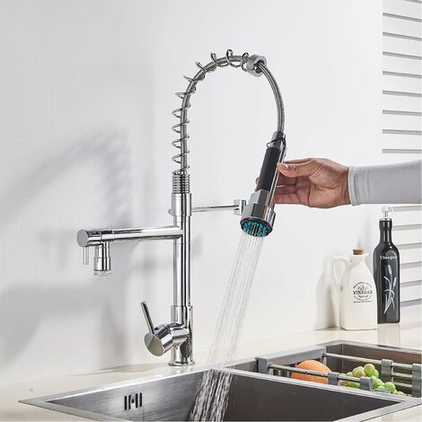 flexible universel de robinet de cuisine avec douchette pour
