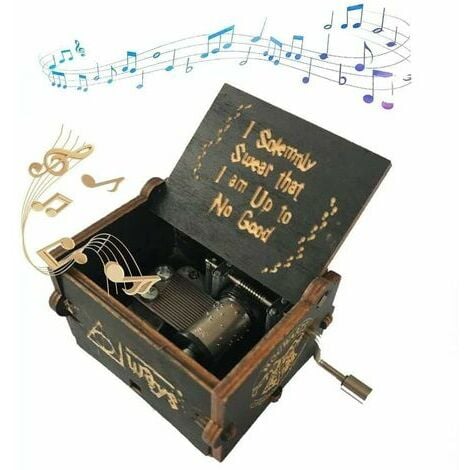 Pour boîte à musique à thème Harry Potter, cadeau vintage classique avec  boîte à musique de