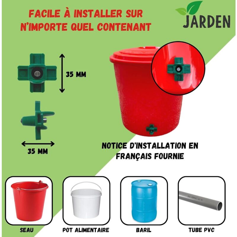 Abreuvoir automatique basse-pression 7L pour 4/6 poules