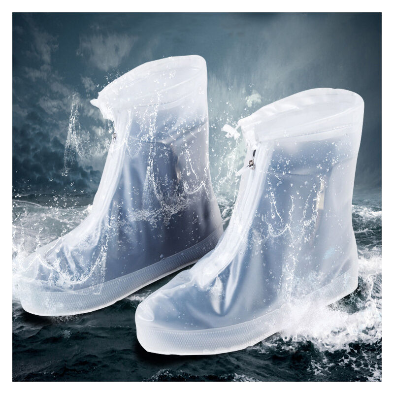 Couvre-chaussures imperméables, réutilisables, pour la pluie, la neige,  l'extérieur, antidérapant, imperméable des orteils au[S935] - Cdiscount