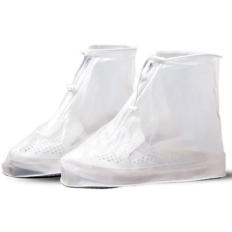 CCYKXA Couvre-chaussures imperméables, couvre-chaussures imperméables  réutilisables pliables pour la pluie et la neige équitation