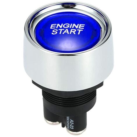 Bouton poussoir engine start LED interrupteur démarreur 12V 50 ampères -  Discount AutoSport
