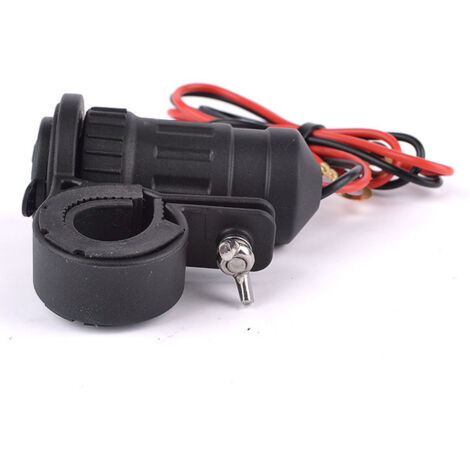 Adaptateur SAE Vers USB Pour Moto - Prise étanche 12-24V, 5V/2A, Câble 37 Cm, Charge Smartphone/GPS Sur Moto Ou Panneau Solaire