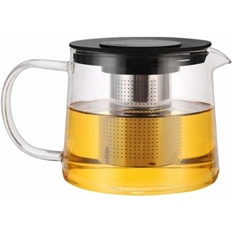 Théière en Verre avec Infuseur Inox 800-1500ml