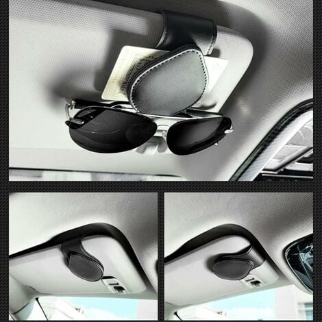 Porte-lunettes De Soleil Pour Pare-soleil De Voiture, Pince De