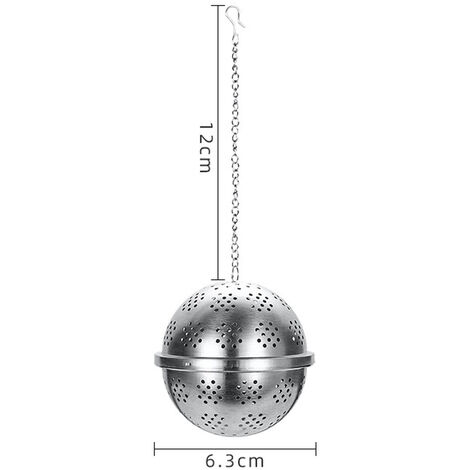 Yoassi 2PCS Infuseur à Thé Mailles Fines En Acier Inoxydable 304, Avec