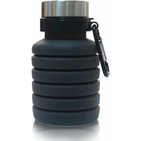 Gourde Pliable BEAUTAIL 610ml Silicone - Sans BPA - Légère Et Étanche - Voyage Sport