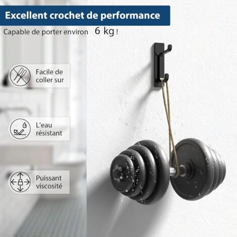 Patere Adhesive Salle De Bain Au Meilleur Prix | Leroy Merlin