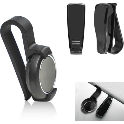 Clip Support Pare-soleil ABS Clips De Pare-Soleil Pour Porsche 924/944/968 - Support Plastique ABS Noir Remplacement 94473143900 Clip Plastique