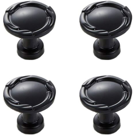 Lot 10 Boutons Placard Dorés Zinc - Poignées Cuisine Commode 29.6mm - Asidrama