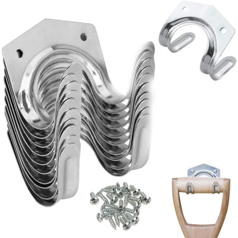 Crochets De Rangement Pour Outils Étagères Murales Support De Suspension Robuste Organisateur Moderne Pelle 86200819