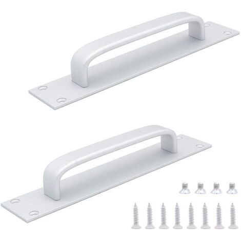 Maniglie Per Profili Alluminio Serie 30 - Set Di 2 Nero Con Dadi E Viti - Foto 8