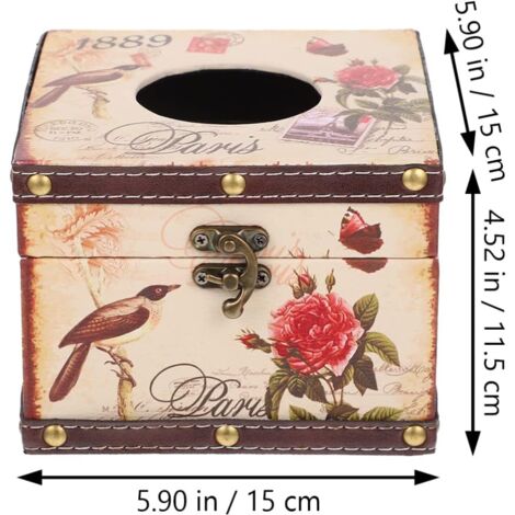 Support Rouleau Toilette Boîte à Mouchoirs Appareil Photo Rétro CHYIR - Support Rouleau Papier Toilette Déco Salle De Bain Idée Cadeau Déco