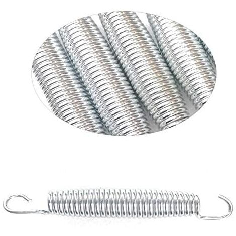 10 Ressorts Trampoline GZFTM + Outil - Métal Galvanisé Antirouille - Remplacement Durable - Pour Rebond Optimal