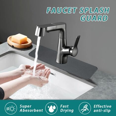 Volakebeing Tapis D'évier En Terre De Diatomée à Séchage Rapide Avec