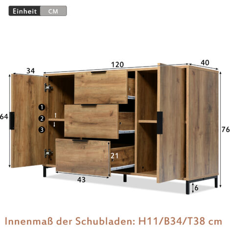 Armoire De Cuisine Avec LED 100x47x187 Cm - 4 Portes, MDF, Compartiment Vitré, Blanc/naturel - 5