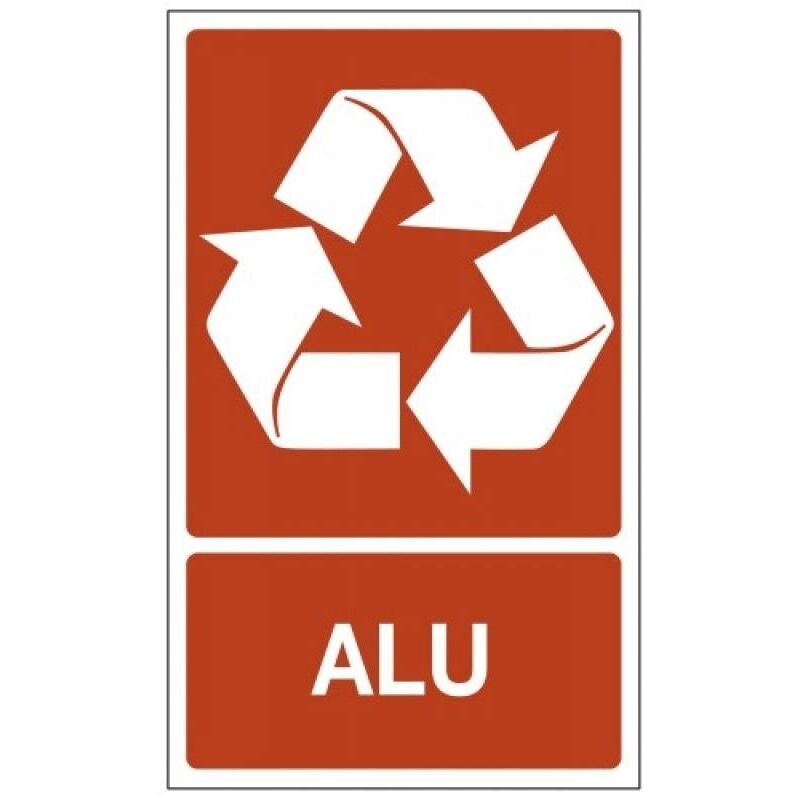 PANNEAU RECYCLAGE PAPIERS 350 X 350 Mm Matière PVC - Leroy Merlin