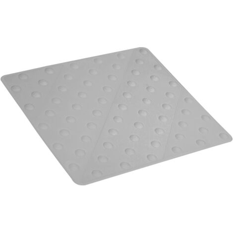 Novap – Dalle podotactile intérieure/extérieure grise 458x420mm – Surface granitée anti-dérapante – Dômes en relief Ø 25mm – 6103356