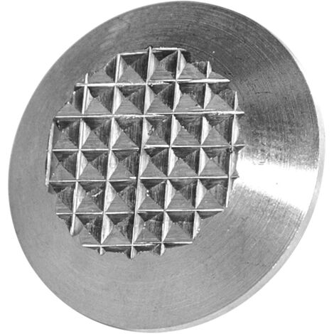 Sac de 60 clous podotactiles quadrillés Inox - diamètre 25mm - 6100744 (1/5)
