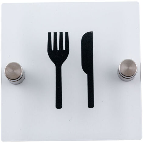 Plaque de porte transparente -Restaurant - 4386089 (1/3)
