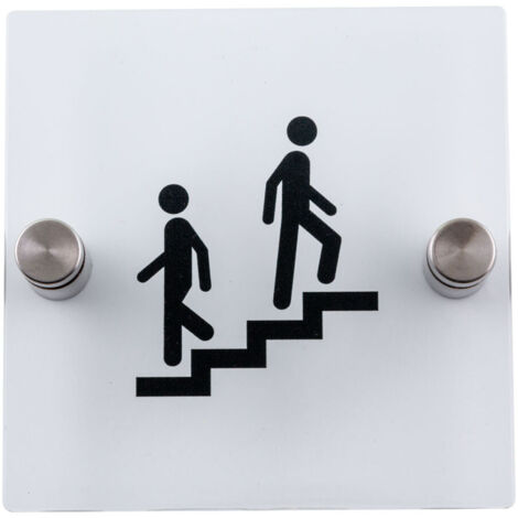 Plaque de porte transparente -Escaliers - 4386072 (1/3)