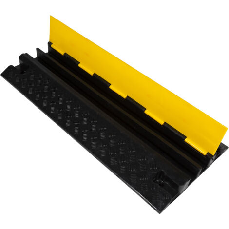 Passe-câbles événementiels - 2 gorges Ø 50 mm - 1000 x 435 x 66 mm - NOVAP - 6101215 (1/5)