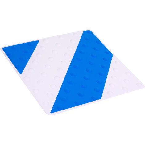 Dalle podotactile intérieure/extérieure Bleu/Blanc - 6102014