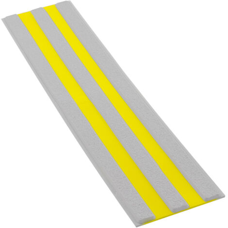 Bande d'aide à l'orientation - BAO 3 Nervures - Gris/Jaune - 6103097