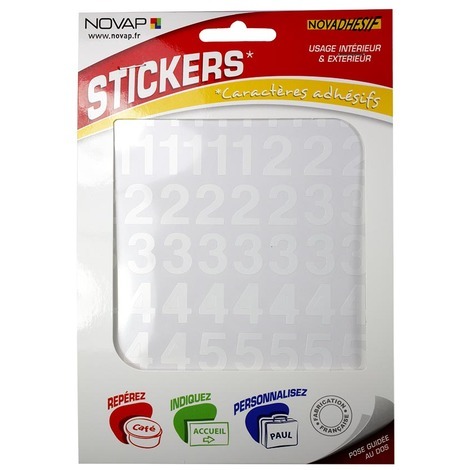 Pochettes lettres adhésives 10 Mm stickers mini Mini lettres autocollantes  1 cm