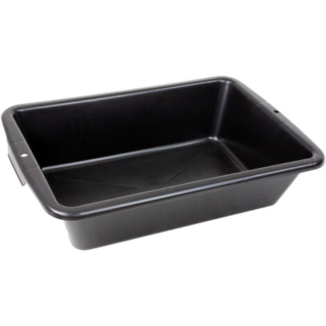 Novap – Auge 25L en polyéthylène noir avec poignées ergonomiques – Capacité 25L – Nervures de renfort – 8000059 - AUGE 25 L (1/2)